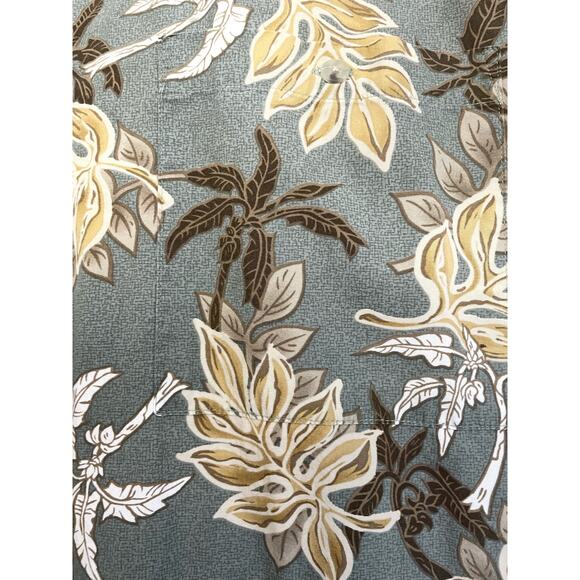 Pierre Cardin Tropical Print Short Sleeve Button Up XL, Beach, Vacation, Cruise - Picture 4 of 4